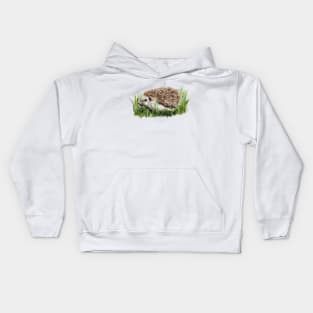 Hedgehog in the Grass Kids Hoodie